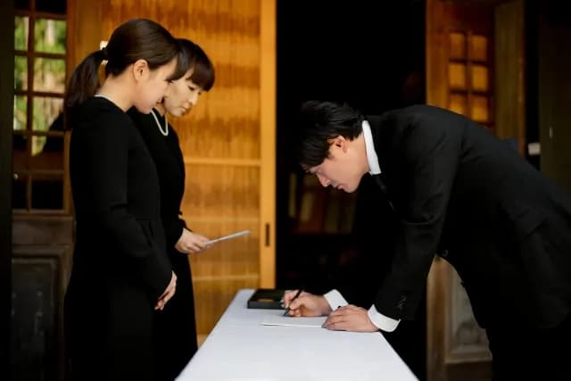 葬式の受付などお手伝いをしてくれた方へのお礼について